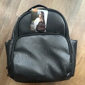 Itzy Ritzy Black Mini Diaper Bag PLUS